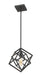 Pendant Z-Lite 457MP-MB Matte Black Euclid 1 Light Pendant Z-Lite