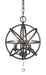 Chandelier Z-Lite 458-12MB Matte Black Tull 3 Light Chandelier Z-Lite