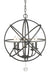 Chandelier Z-Lite 458-20MB Matte Black Tull 5 Light Chandelier Z-Lite
