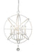 Chandelier Z-Lite 458-20MW Matte White Tull 5 Light Chandelier Z-Lite