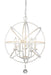 Chandelier Z-Lite 458-20MW Matte White Tull 5 Light Chandelier Z-Lite