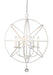 Chandelier Z-Lite 458-24MW Matte White Tull 6 Light Chandelier Z-Lite