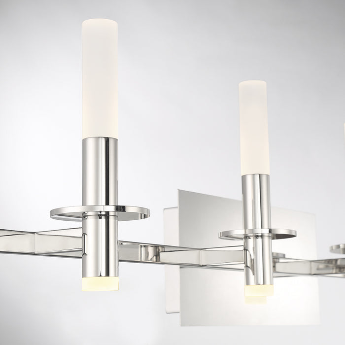 Eurofase 45235-023 Torna 36" Polished Nickel LED Vanity Light