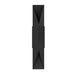 Exterior Wall Sconce Thesis 207734A Brera 30 inch 2 light Matte Black and Textured Black Exterior Wall Sconce THESIS