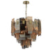 Eurofase 43875-016 Cocolina 26" Brushed Brass Chandelier