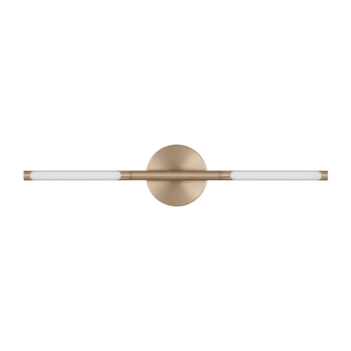Vanity Light Thesis 207288A Overture 24 inch 2 light Champagne Gold 5CCT LED Vanity Light THESIS