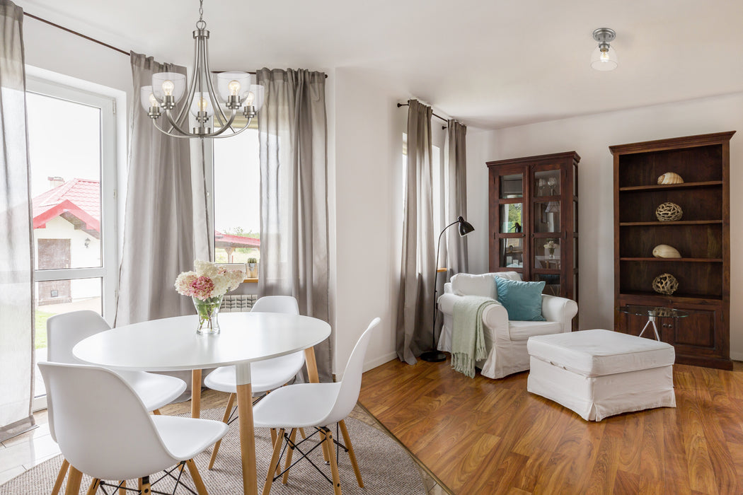 Flush Mount Z-Lite 460F1-BN Brushed Nickel Ashton 1 Light Flush Mount Z-Lite