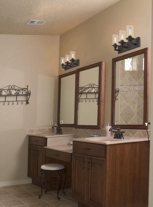 Vanity Z-Lite 462-3V-BRZ Bronze Savannah 3 Light Vanity Z-Lite