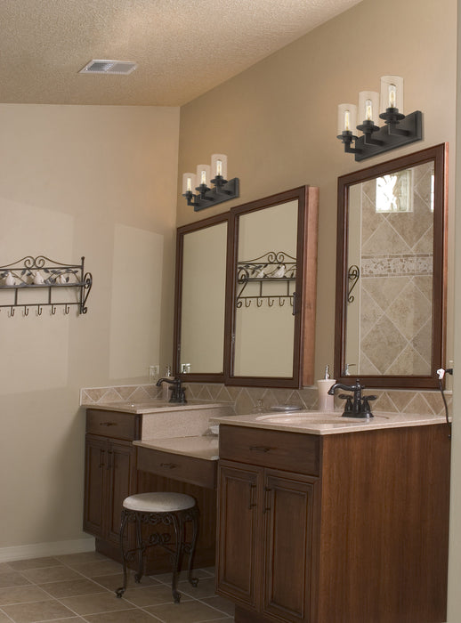 Vanity Z-Lite 462-3V-BRZ Bronze Savannah 3 Light Vanity Z-Lite