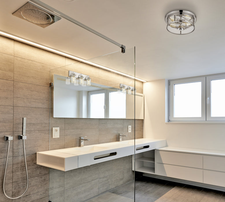 Vanity Z-Lite 462-3V-CH Chrome Savannah 3 Light Vanity Z-Lite