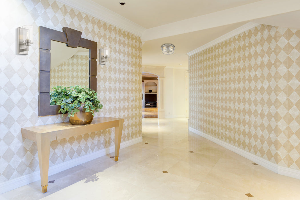 Flush Mount Z-Lite 462F11-BN Brushed Nickel Savannah 2 Light Flush Mount Z-Lite