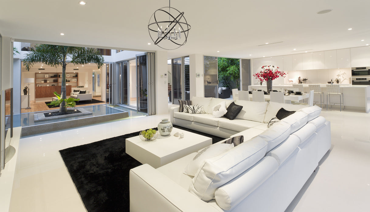 Chandelier Z-Lite 463-36HBK-CH Hammered Black + Chrome Cavallo 10 Light Chandelier Z-Lite