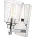 Wall Sconce Z-Lite 464-1S-CH Chrome Bohin 1 Light Wall Sconce Z-Lite