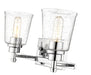 Vanity Z-Lite 464-2V-CH Chrome Bohin 2 Light Vanity Z-Lite