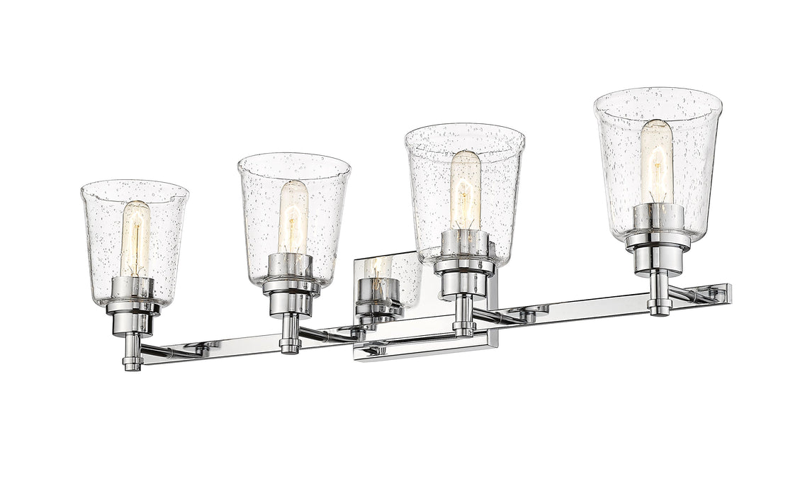 Vanity Z-Lite 464-4V-CH Chrome Bohin 4 Light Vanity Z-Lite