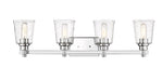 Vanity Z-Lite 464-4V-CH Chrome Bohin 4 Light Vanity Z-Lite