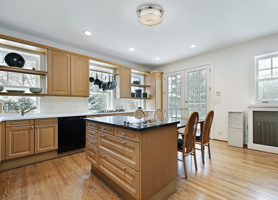 Flush Mount Z-Lite 465F11-CH Chrome Savannah 2 Light Flush Mount Z-Lite