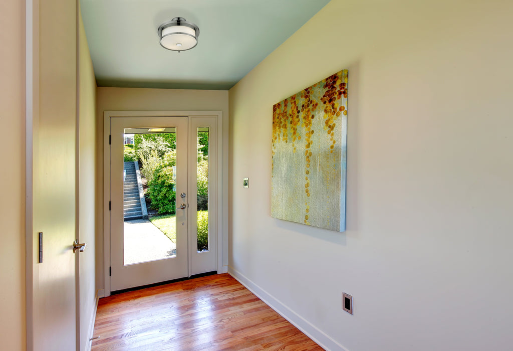 Semi Flush Mount Z-Lite 465SF14-CH Chrome Savannah 2 Light Semi Flush Mount Z-Lite