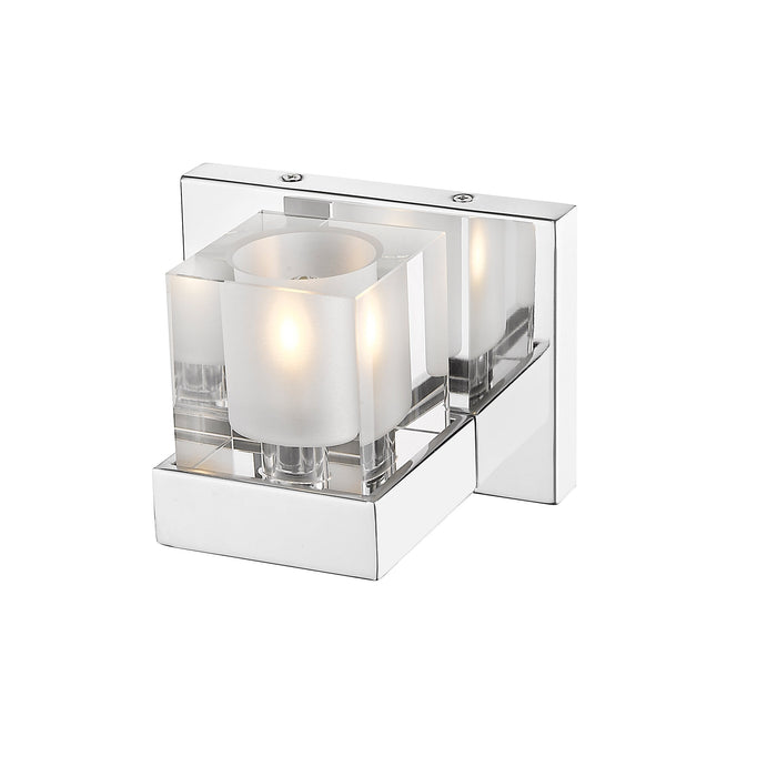 Wall Sconce Z-Lite 467-1S-CH Chrome Fallon 1 Light Wall Sconce Z-Lite