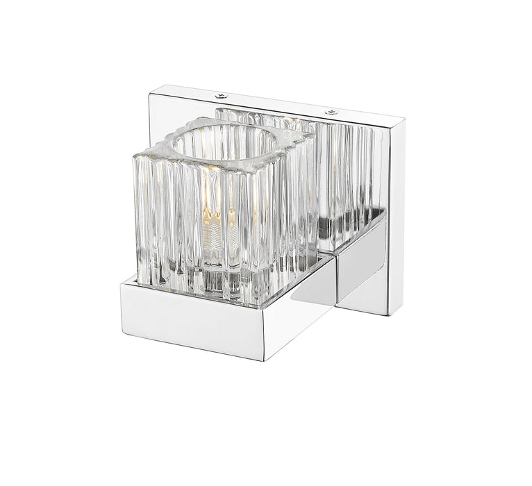 Wall Sconce Z-Lite 468-1S-CH-LED Chrome Fallon 1 Light Wall Sconce Z-Lite