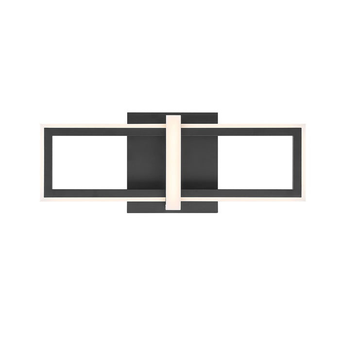 Eurofase 45725-012 Bordo 16" Matte Black LED Outdoor Wall Light