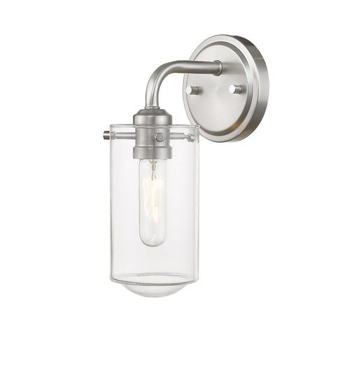 Wall Sconce Z-Lite 471-1S-BN Brushed Nickel Delaney 1 Light Wall Sconce Z-Lite