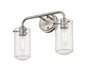 Vanity Z-Lite 471-2V-BN Brushed Nickel Delaney 2 Light Vanity Z-Lite