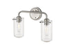 Vanity Z-Lite 471-2V-BN Brushed Nickel Delaney 2 Light Vanity Z-Lite