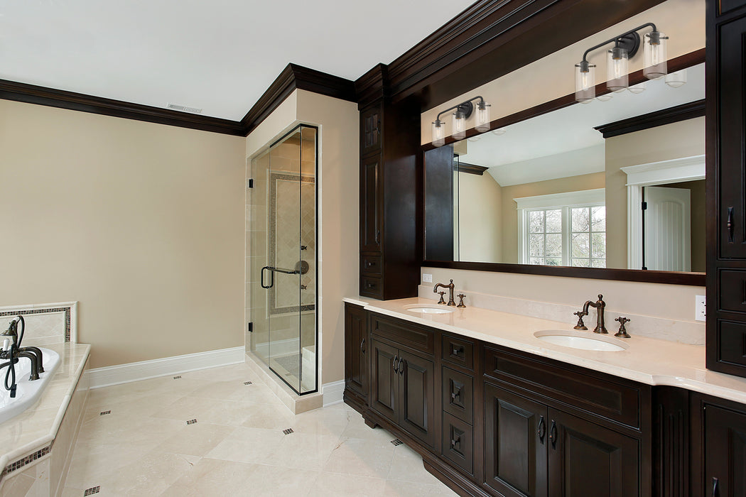 Vanity Z-Lite 471-3V-MB Matte Black Delaney 3 Light Vanity Z-Lite