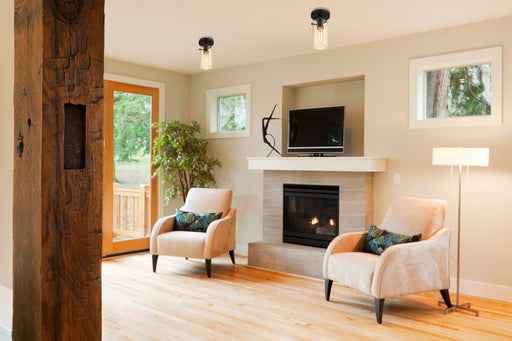 Flush Mount Z-Lite 471F1-MB Matte Black Delaney 1 Light Flush Mount Z-Lite