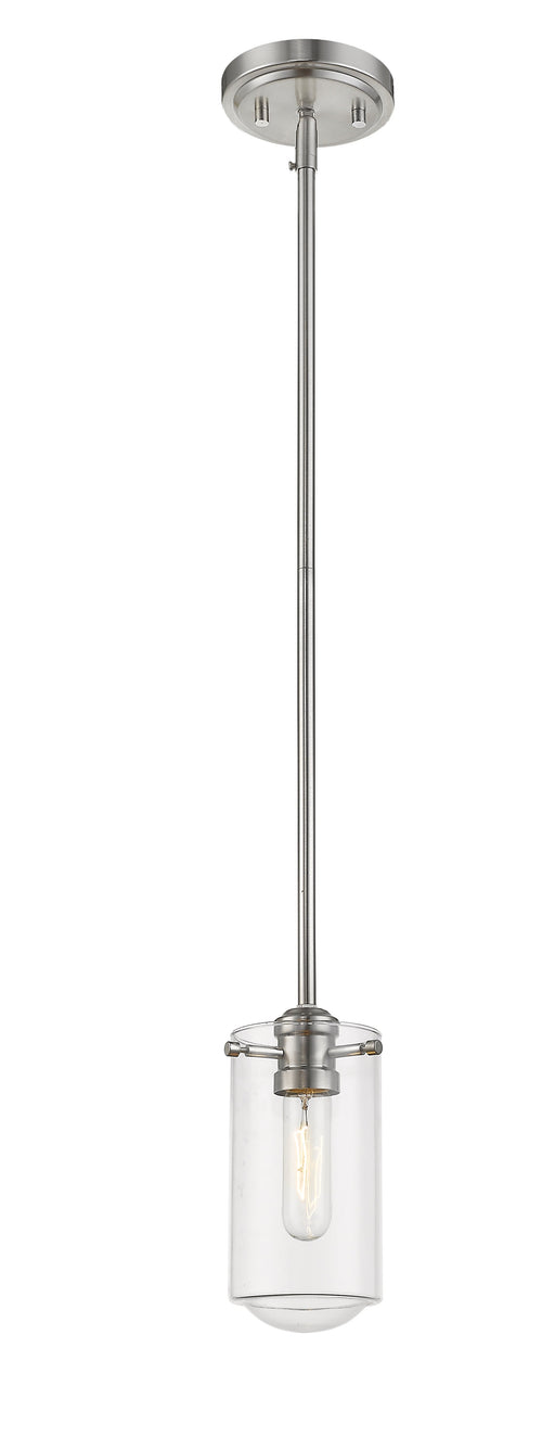 Pendant Z-Lite 471MP-BN Brushed Nickel Delaney 1 Light Pendant Z-Lite