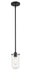 Pendant Z-Lite 471MP-MB Matte Black Delaney 1 Light Pendant Z-Lite