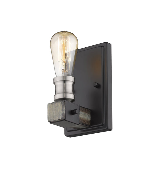 Wall Sconce Z-Lite 472-1S-ABB Ashen Barnboard Kirkland 1 Light Wall Sconce Z-Lite