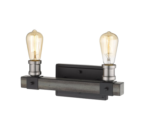 Vanity Z-Lite 472-2V-ABB Ashen Barnboard Kirkland 2 Light Vanity Z-Lite