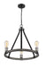 Chandelier Z-Lite 472-3ABB Ashen Barnboard Kirkland 3 Light Chandelier Z-Lite