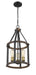 Pendant Z-Lite 472-3P-RM Rustic Mahogany Kirkland 3 Light Pendant Z-Lite