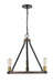 Chandelier Z-Lite 472-3RM Rustic Mahogany Kirkland 3 Light Chandelier Z-Lite