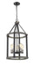 Chandelier Z-Lite 472-5P-ABB Ashen Barnboard Kirkland 5 Light Chandelier Z-Lite