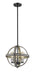 Pendant Z-Lite 472B14-ABB Ashen Barnboard Kirkland 3 Light Pendant Z-Lite