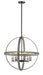 Chandelier Z-Lite 472B26-ABB Ashen Barnboard Kirkland 6 Light Chandelier Z-Lite