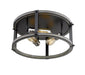 Flush Mount Z-Lite 472F3R-ABB Ashen Barnboard Kirkland 3 Light Flush Mount Z-Lite