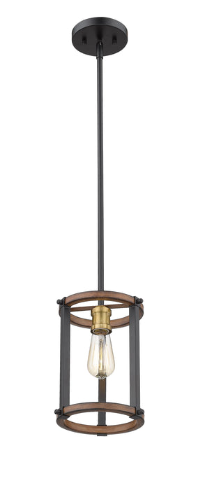 Pendant Z-Lite 472MPR-RM Rustic Mahogany Kirkland 1 Light Pendant Z-Lite