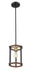 Pendant Z-Lite 472MPR-RM Rustic Mahogany Kirkland 1 Light Pendant Z-Lite