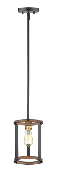 Pendant Z-Lite 472MPR-RM Rustic Mahogany Kirkland 1 Light Pendant Z-Lite