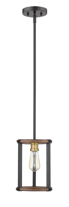 Pendant Z-Lite 472MPR-RM Rustic Mahogany Kirkland 1 Light Pendant Z-Lite