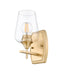 Wall Sconce Z-Lite 473-1S-BBR Burnished Brass Joliet 1 Light Wall Sconce Z-Lite