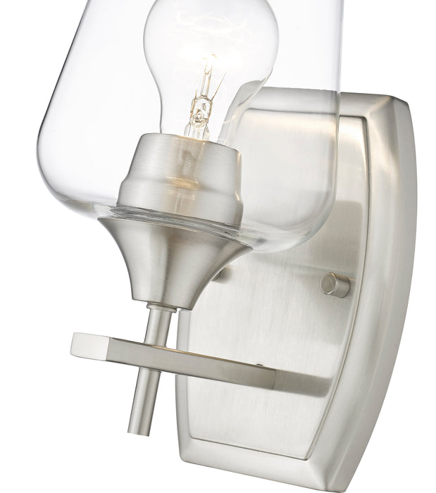 Wall Sconce Z-Lite 473-1S-BN Brushed Nickel Joliet 1 Light Wall Sconce Z-Lite
