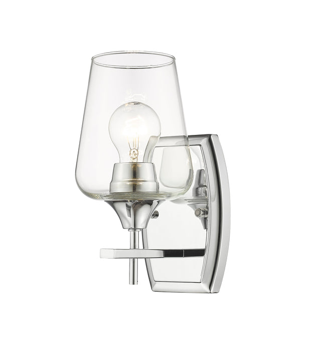 Wall Sconce Z-Lite 473-1S-CH Chrome Joliet 1 Light Wall Sconce Z-Lite