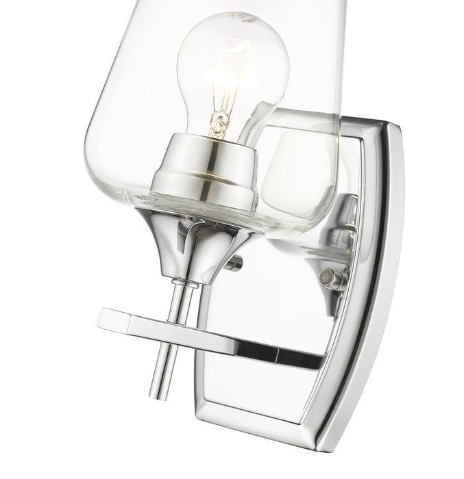 Wall Sconce Z-Lite 473-1S-CH Chrome Joliet 1 Light Wall Sconce Z-Lite