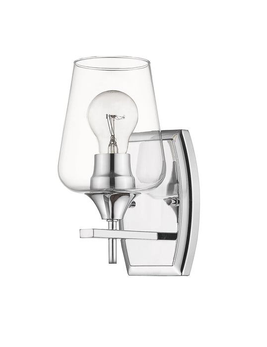 Wall Sconce Z-Lite 473-1S-CH Chrome Joliet 1 Light Wall Sconce Z-Lite